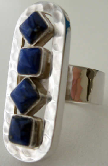 Anillo con Lapis Lazuli I